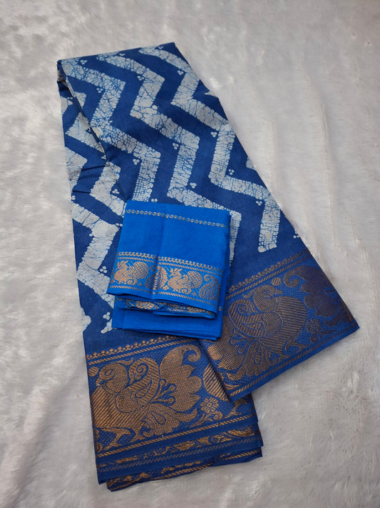 Hand Batik Medium Zari