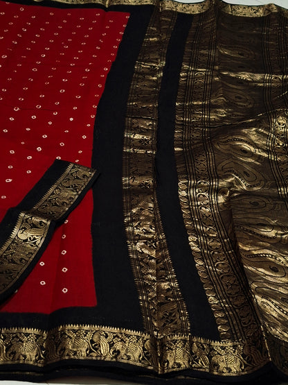 Kaikattu Sungudi Handloom AFKHS