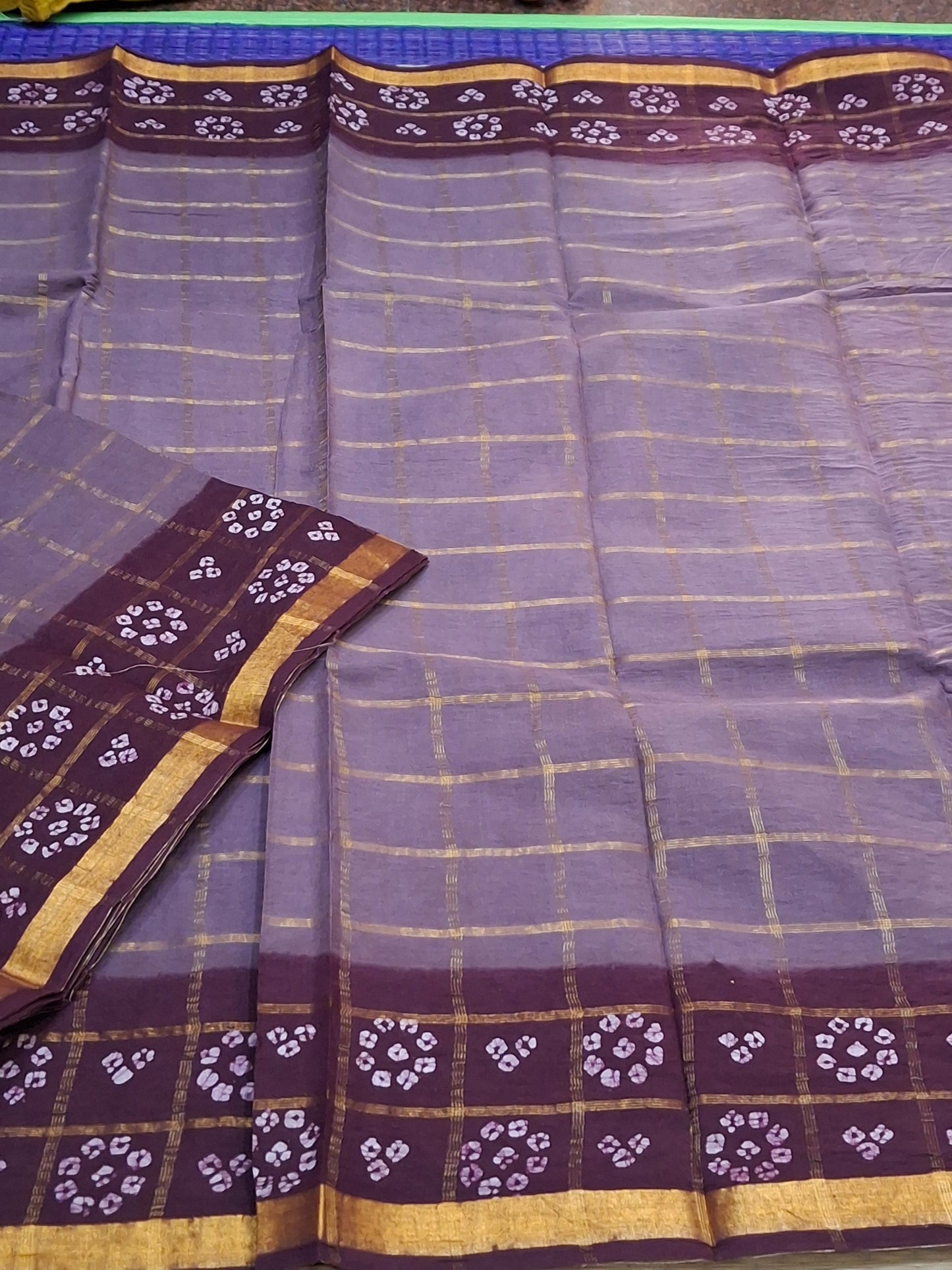 VAJAKATTAM WITH BATIK WAX BHANTHINI PATTERN (VANAJA-WAX-002)