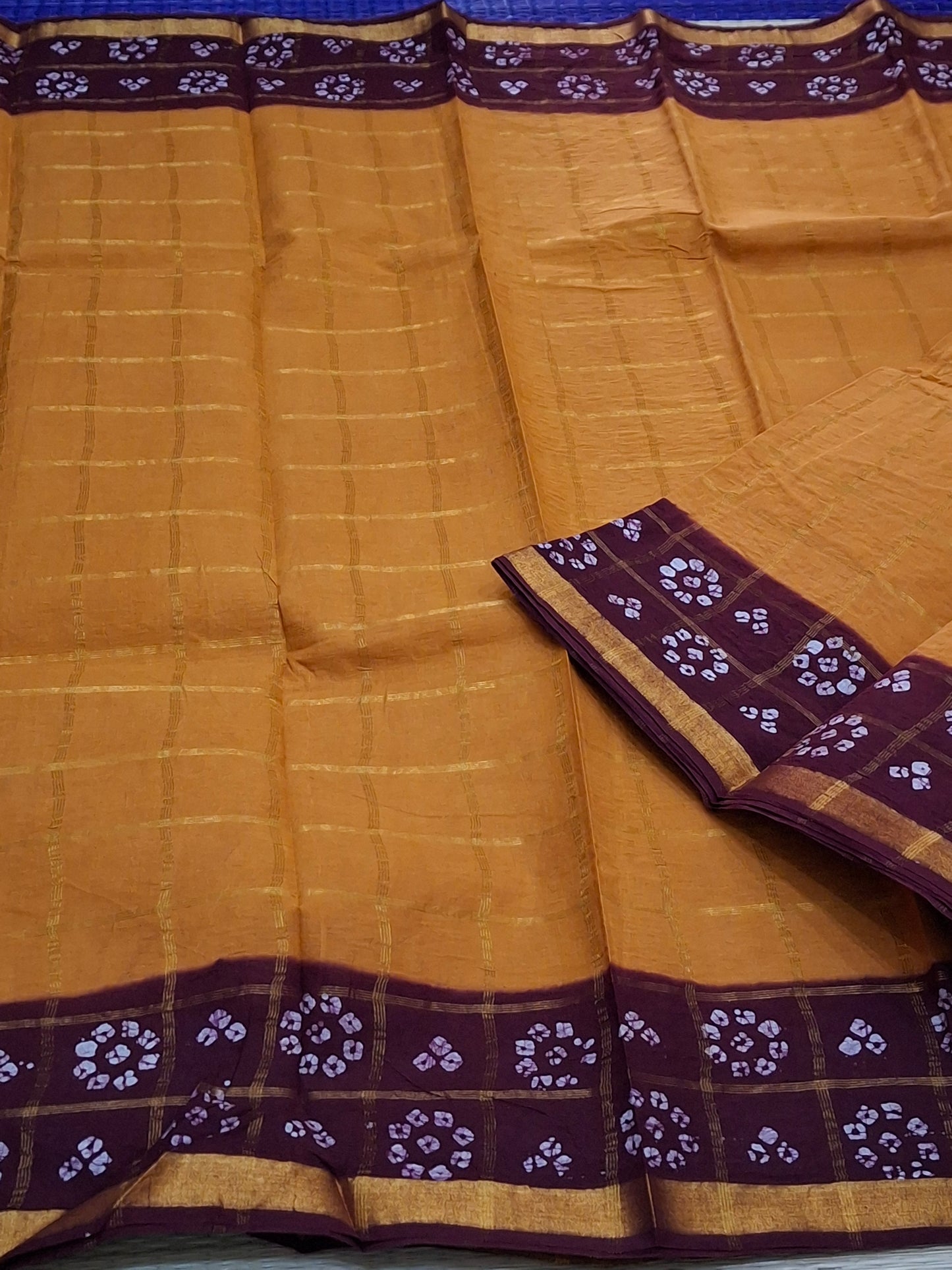 VAJAKATTAM WITH BATIK WAX BHANTHINI PATTERN (VANAJA-WAX-002)