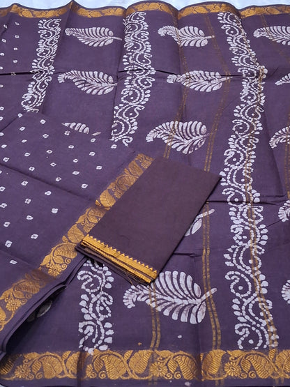 Small Zari Batik Diamond