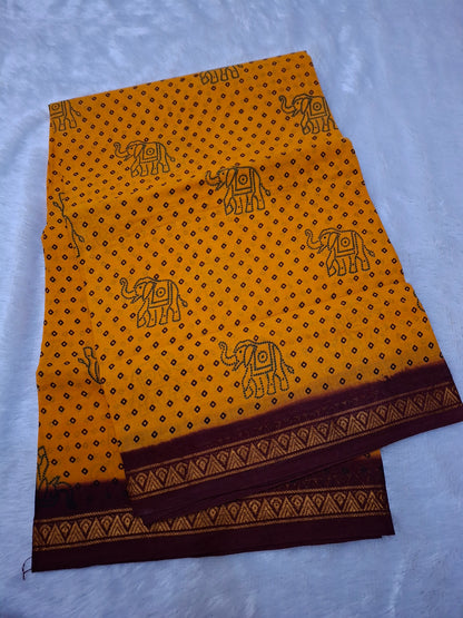 Daily Wear Printed Saree