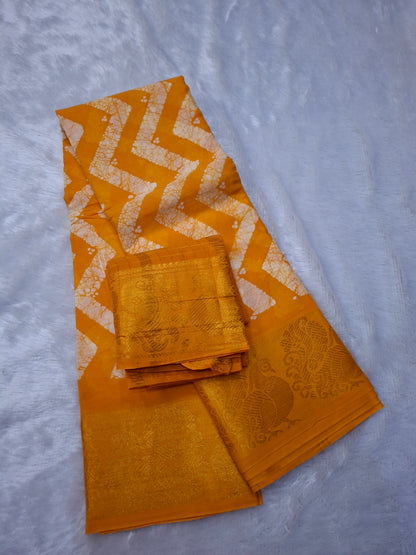 Hand Batik Medium Zari