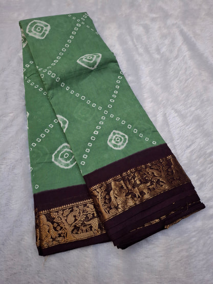 Kaikattu Sungudi Handloom AFKHS