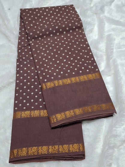Annamayil Polka Dots W/B