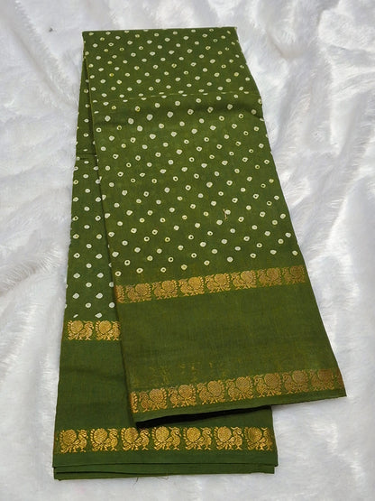 Annamayil Polka Dots W/B