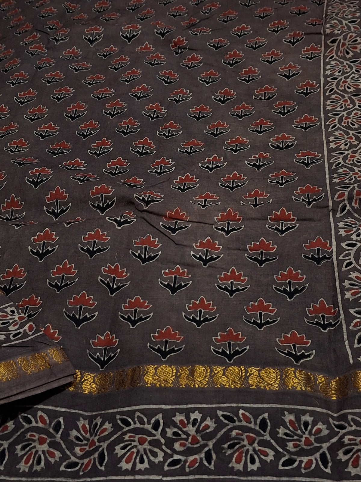 Ajrakh Hand Block AFAHB